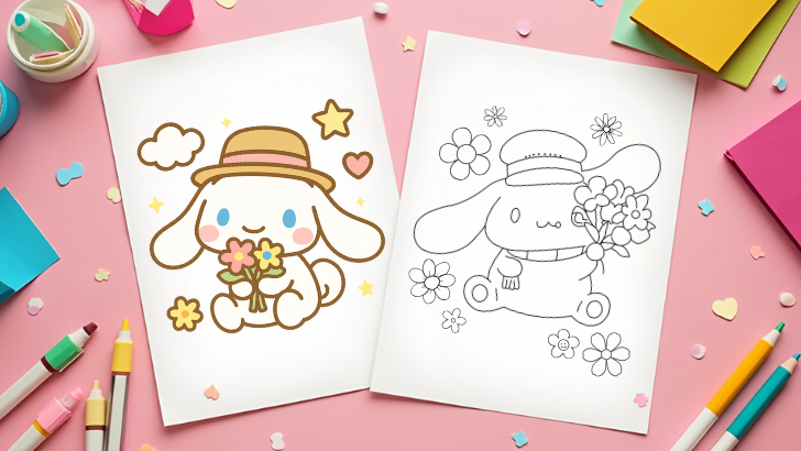 Free Cinnamoroll Coloring Pages For Download (Printable PDF) Cinnamoroll Coloring Pages – Cute for Kids