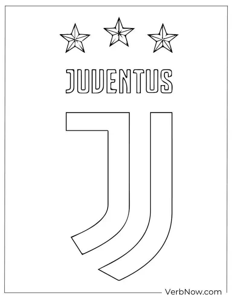 Juventus Logo Coloring Page