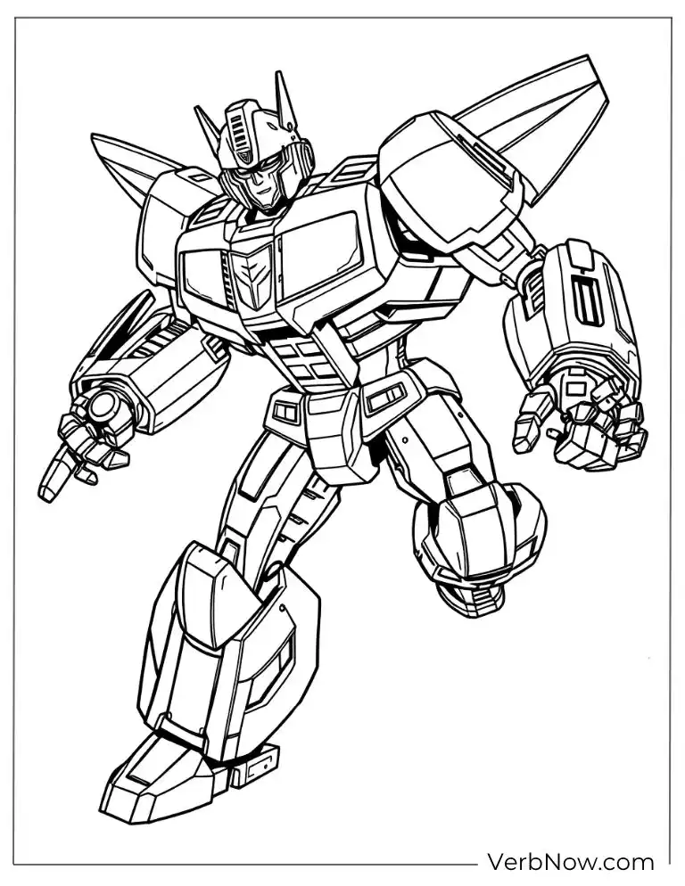22 Free Bumblebee Coloring Pages For Download (Printable PDF) Bumblebee ready for battle coloring page