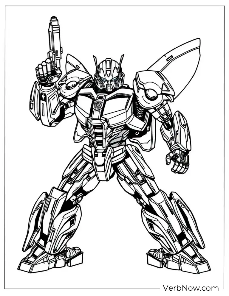 22 Free Bumblebee Coloring Pages For Download (Printable PDF) Bumblebee coloring sheet for Transformer fans