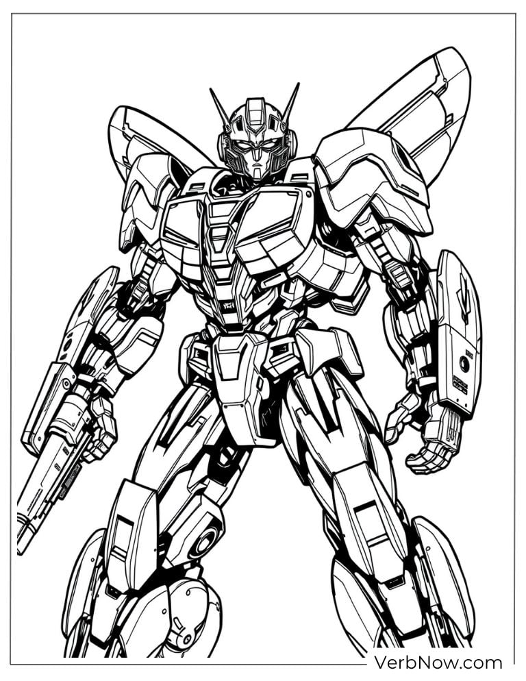 Bumblebee face outline for coloring page