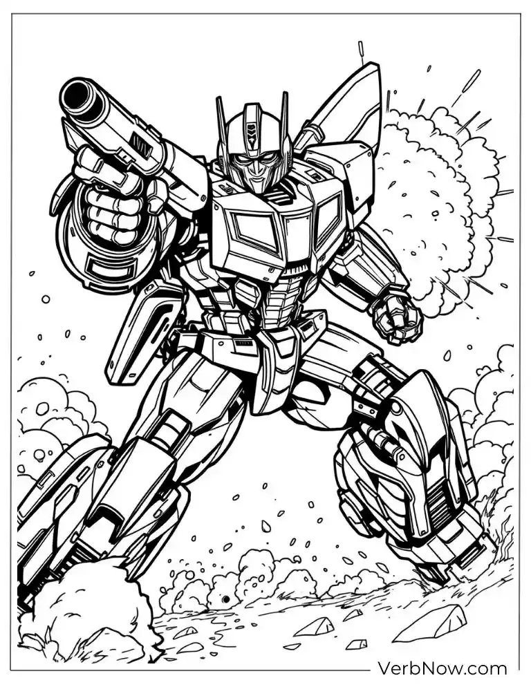 22 Free Bumblebee Coloring Pages For Download (Printable PDF) Bumblebee Transformers hero coloring fun