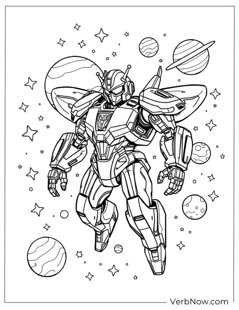 22 Free Bumblebee Coloring Pages For Download (Printable PDF) Cute Bumblebee pose coloring page