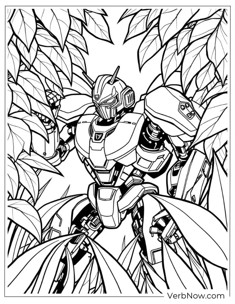 22 Free Bumblebee Coloring Pages For Download (Printable PDF) Bumblebee coloring page with background
