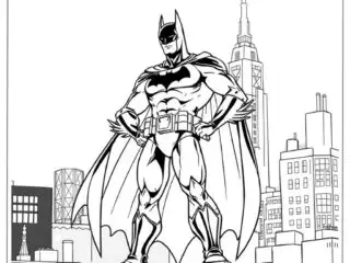 Batman Coloring Pages 12