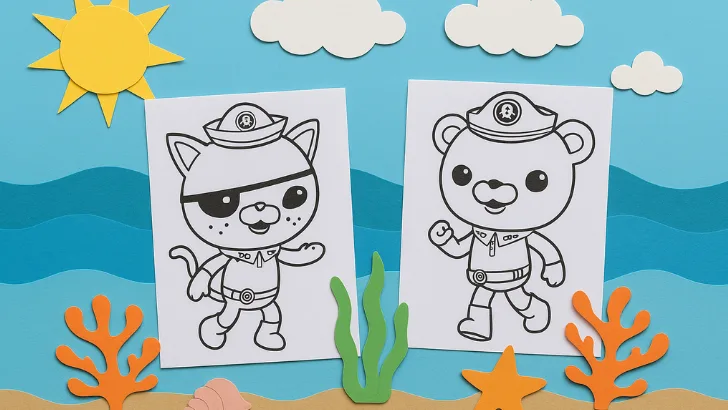 octonauts coloring pages 1