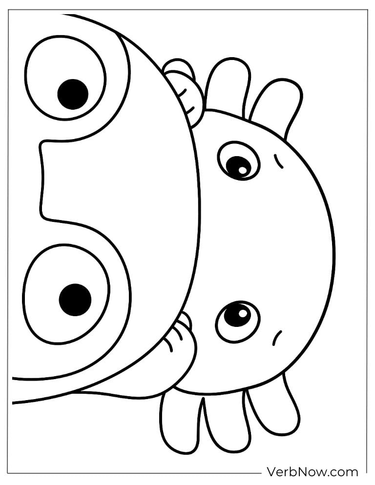 Two axolotls peeking together, face close-up