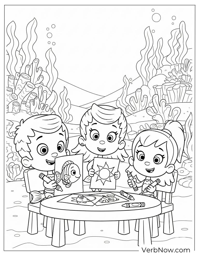 The guppies enjoy an arts and crafts
