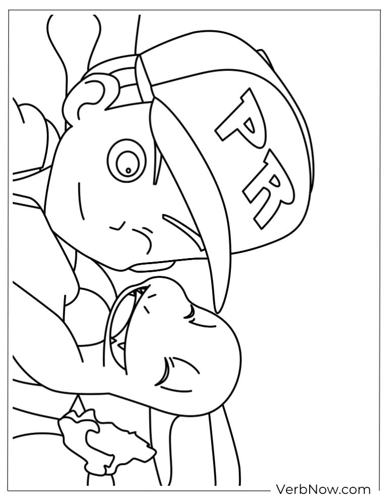 Charmander cuddling in the arms of a young trainer