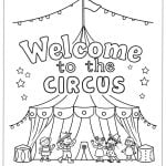 Circus Coloring Pages featured image