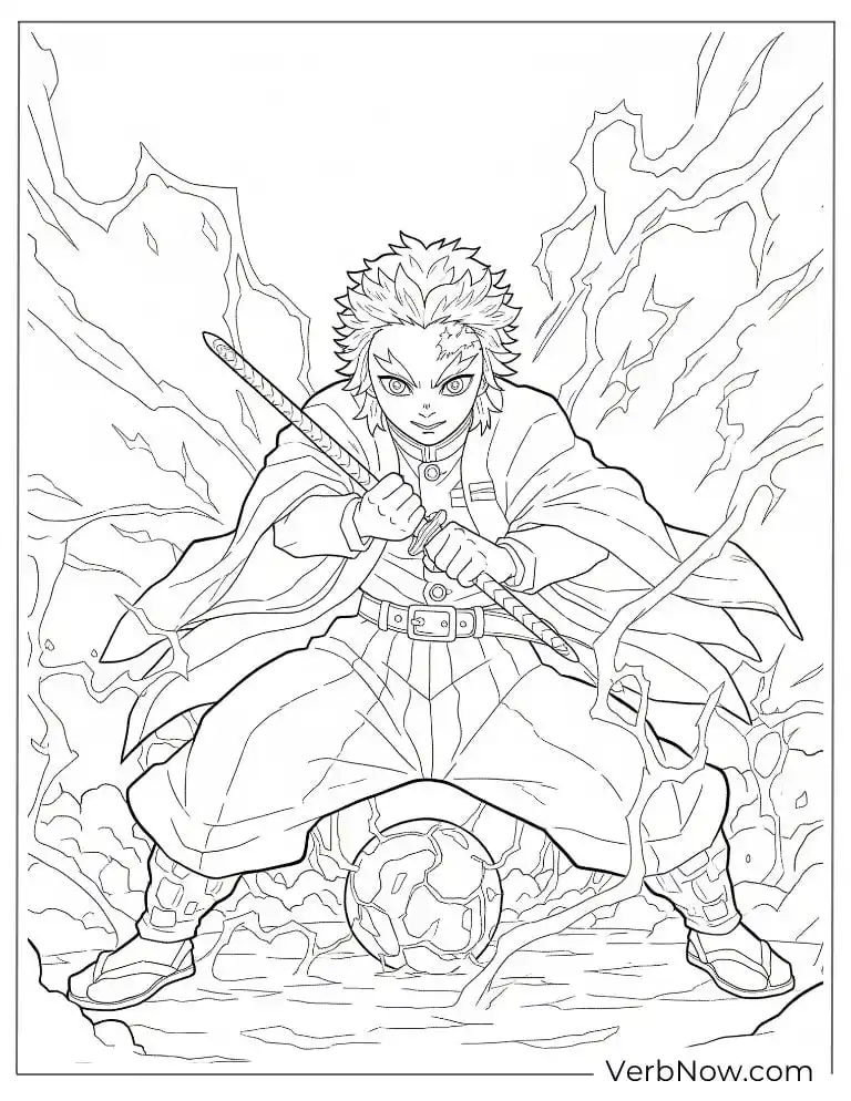 Flame Hashira Kyojuro of Demon Slayer