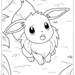Eevee Coloring Pages featured image