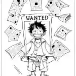 Luffy Coloring Pages featured image