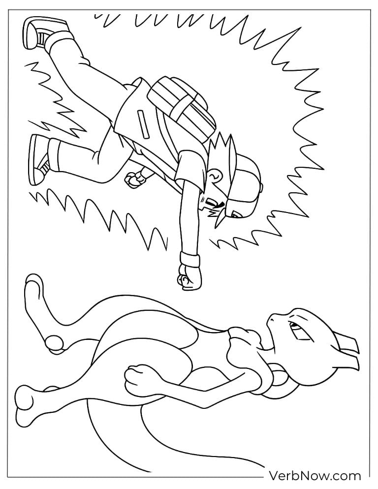 Mewtwo using psychic powers