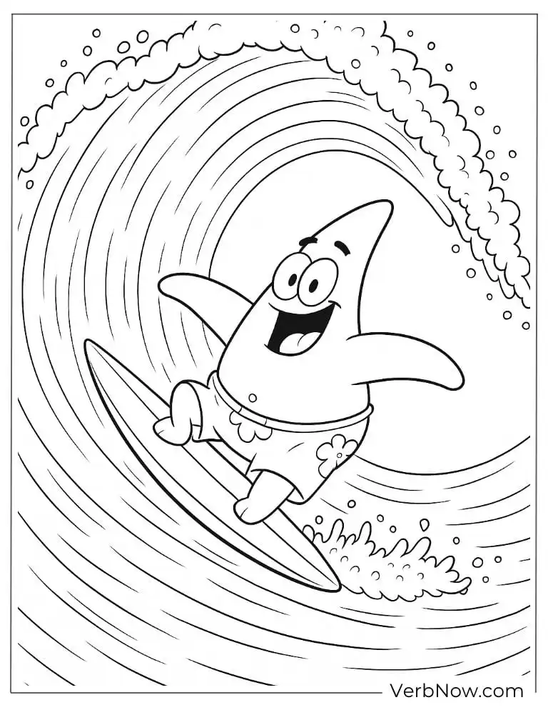 Patrick surfs a giant underwater wave