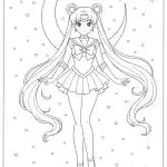 Sailor Moon Coloring Pages featured image