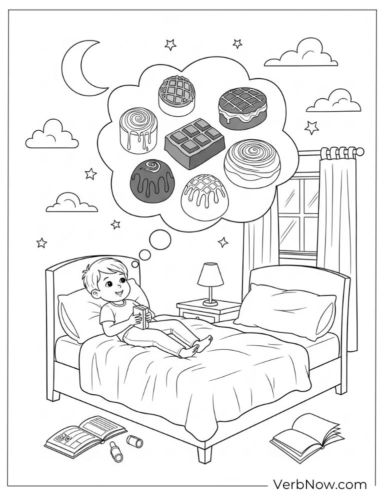 Dreaming about delicious chocolates