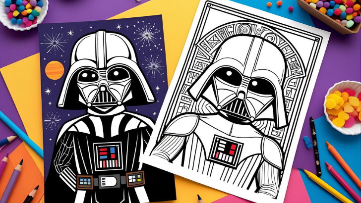 darth vader coloring pages 1