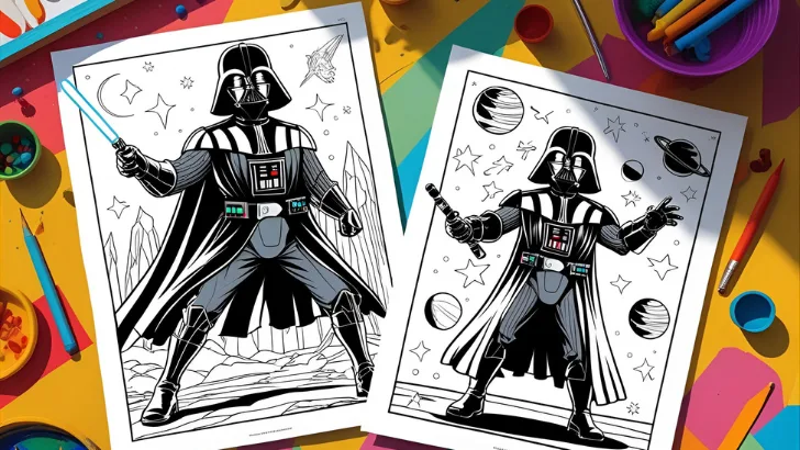 darth vader coloring pages 2