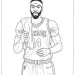 Anthony Davis Coloring Pages featured image