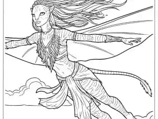Avatar Coloring Pages featured image