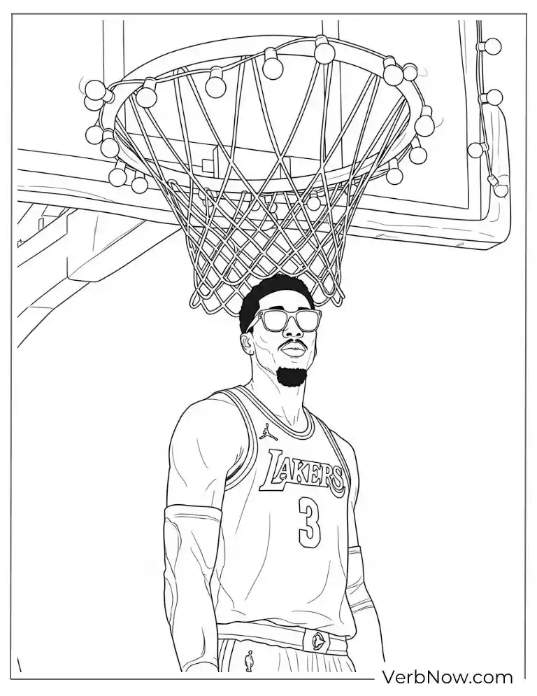 Jayson Tatum looking up at a basketball hoop