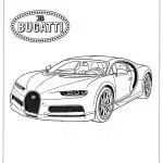 Bugatti Coloring Pages featured image