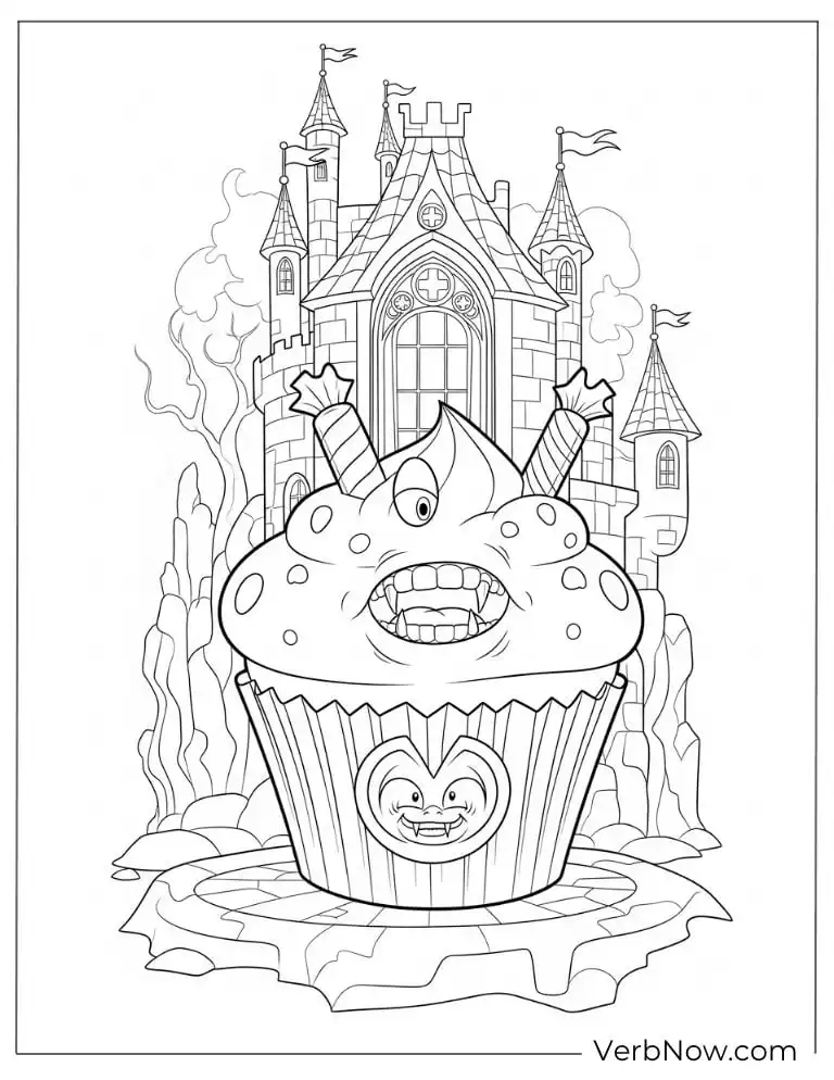 Cupcake race with different flavors on trays