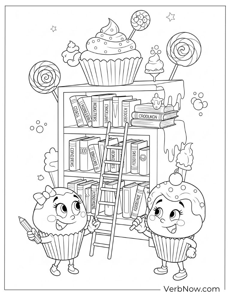Royal cupcake wearing a crown on a cushion