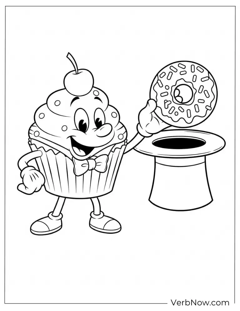 Steampunk robot cupcake with gears