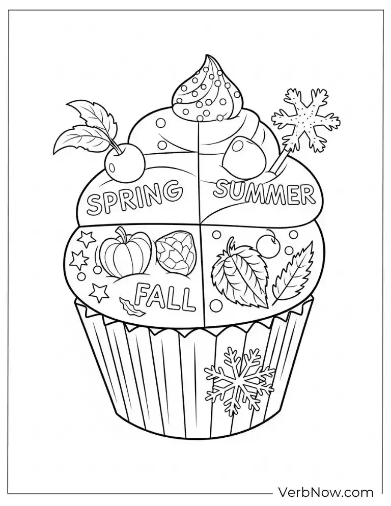 Cupcakes under party banners with stars