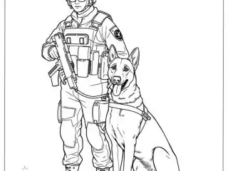 Military Coloring Pages featured image