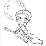 Betty Boop Coloring Pages featured image