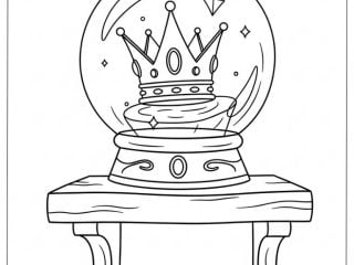 Crown Coloring Pages featured image