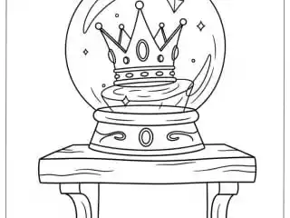 Crown Coloring Pages featured image