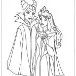 Maleficent Coloring Pages featured image