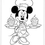 Minnie Mouse Coloring Pages featured image