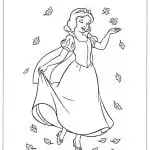 Snow White Coloring Pages featured image