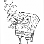 SpongeBob Coloring Pages featured image