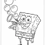 SpongeBob Coloring Pages featured image