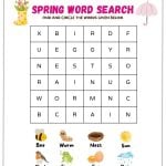 Spring Word Puzzles - Verbnow 6 featured image