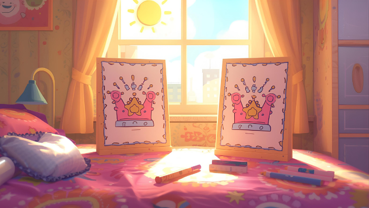 crown coloring sheets