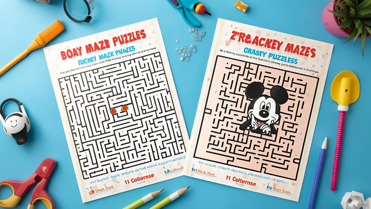 disney maze puzzles