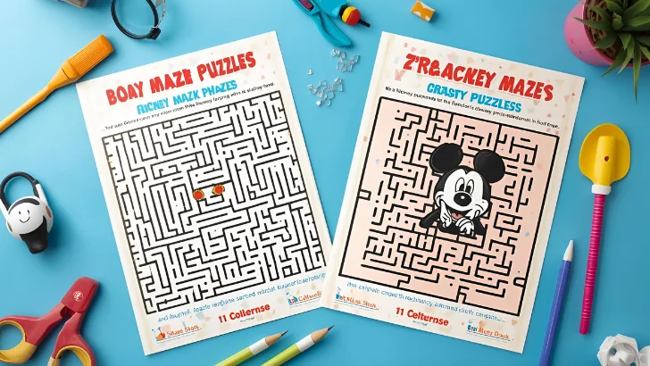disney maze puzzles