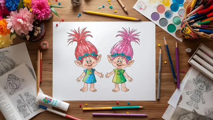 free poppy coloring pages