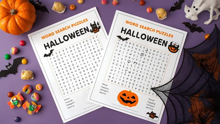 Free Halloween Puzzles for All Ages (100% Printable PDF) halloween word search puzzles