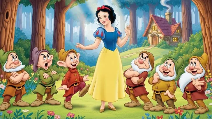 snow white coloring books