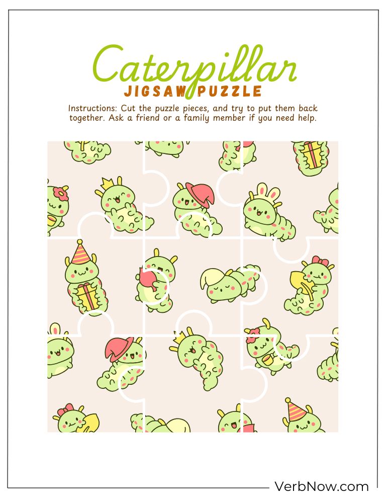 caterpillar puzzles 9