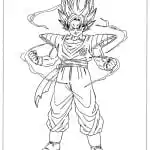 Dragon Ball Z Coloring Pages 1 featured image