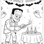 Frankenstein Coloring Pages featured image